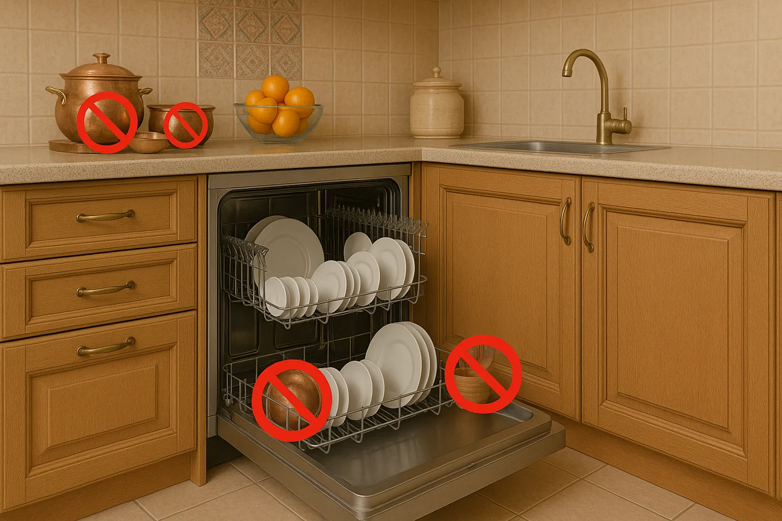 ۵ وسیله‌ای که هرگز نباید داخل ماشین ظرفشویی قرار دهید